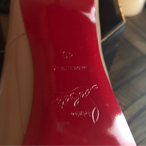 💋ON HOLD💋CL Nude So Kate 120 Patent - Picture 6 of 9